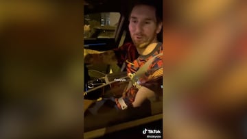 Messi le da la mejor Navidad a un usuario de TikTok con este regalo