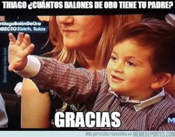 Los mejores memes de la gala del Balón de Oro 2015