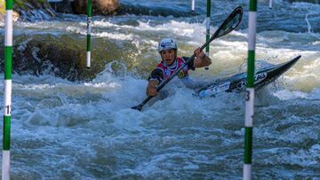 Billete para Espa?a en K1 con Maialen en la 'pole position'