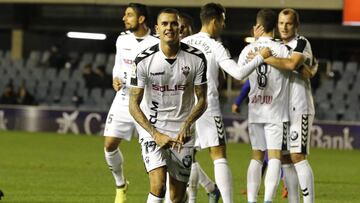 Nili Perdomo, jugador del Albacete.