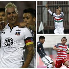 La lucha de los 5 históricos goleadores chilenos en actividad