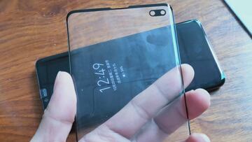 Samsung Galaxy S10+: se filtra su protector de su pantalla Infinity O