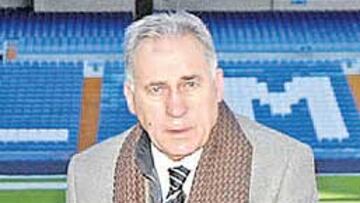 <b>UNA LEYENDA. </b>Amancio puso en pie el Bernabéu muchos años.