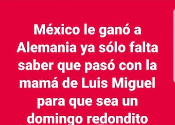 Los 50 memes luego del triunfo de México ante Alemania