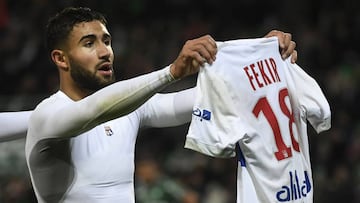 Nabil Fekir, objetivo del Madrid