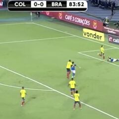 Resumen del partido Colombia - Brasil por Eliminatorias