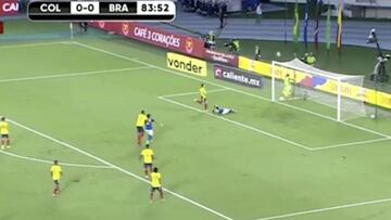 Resumen del partido Colombia - Brasil por Eliminatorias