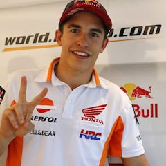 El nuevo asfalto y la lluvia son los mayores rivales de Márquez