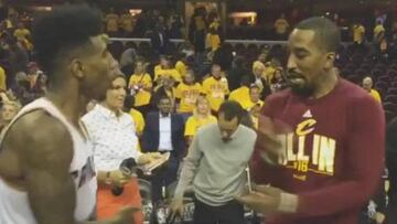 Shumpert y JR Smith.