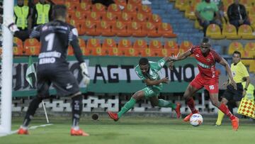 Nacional toma ventaja en la ida de Copa &Aacute;guila ante Patriotas