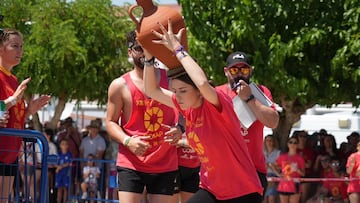Porteo de cántaros