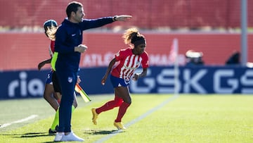 16/12/23 FUTBOL FEMENINO
PARTIDO PRIMERA DIVISION FEMENINA
ATLETICO DE MADRID - REAL SOCIEDAD
LUDMILA CAMBIO SUSTITUCION