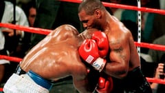 Mike Tyson protagonizó uno de los mayores escándalos de su vida y del boxeo mundial el 28 de junio de 1997. Mordió y seccionó ocho centímetros de la oreja de Holyfield. Además de la derrota en la pelea, a Tyson la acción le costó un año y medio sin poder boxear. 