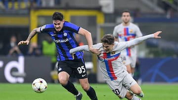 Bastoni y Barella, viejos enemigos culés: “Jugar en el Camp Nou no es nada estresante”