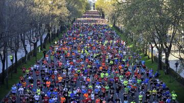 La Marat&oacute;n de Madrid de 2016