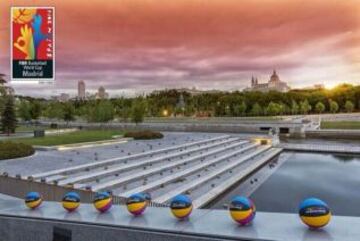 El parque Río Manzanares espera ansioso la final de la Copa del Mundo el 14 de septiembre.