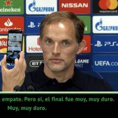 A Tuchel le llama su madre en plena rueda de prensa