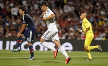 Morata celebra el 2-1.