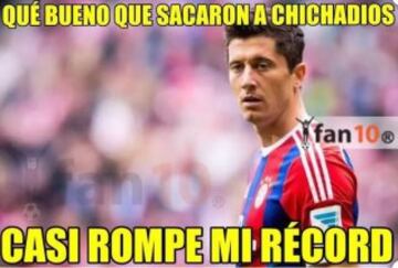 Los mejores memes de la racha goleadora del Chicharito