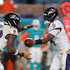 Regreso triunfal de Lamar Jackson y los Ravens derrotan con gran facilidad a los Dolphins