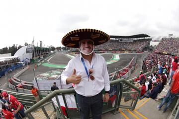 Así se vivió el color en el Gran Premio de México