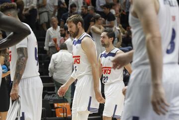 Andrés Nocioni y Sergio Llull.