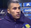 Murillo: "Hay que pasar la página y pensar en el partido de vuelta"