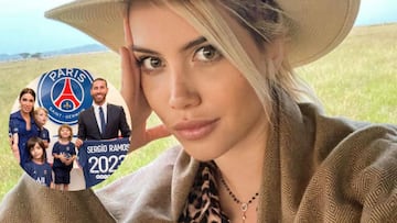 Wanda Icardi da la bienvenida a la familia de Sergio Ramos a París