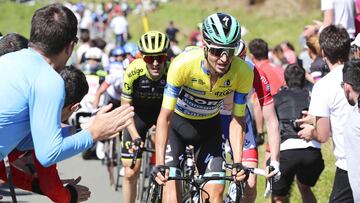 Shachmann, l&iacute;der del Bora en la Vuelta al Pa&iacute;s Vasco.