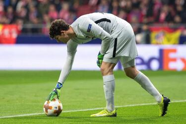 Axel Werner: "I'm happy at Atlético, whether I play or not"