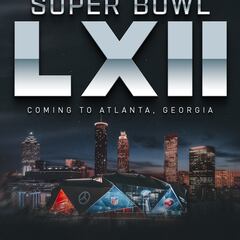 Atlanta será sede del Super Bowl LXII de la NFL: Mercedes-Benz Stadium casa de los Falcons
