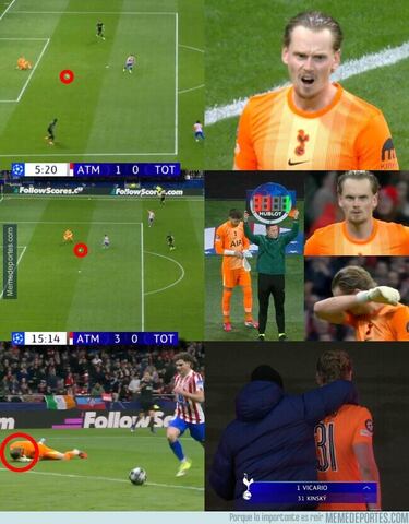 Los memes más graciosos de la ida de octavos de la Champions