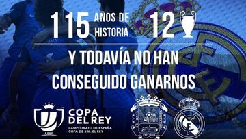 El Fuenlabrada trolea al Real Madrid en Twitter