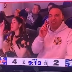 Cuando es tu primera cita y te enfoca la 'kiss cam': la reacción del chico es tremenda