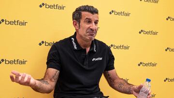 Figo sorprende: “Quizá hubiera fichado por el Atleti por la filosofía, el ambiente...”