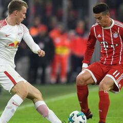 James en Bundesliga: Más minutos que en el Real Madrid