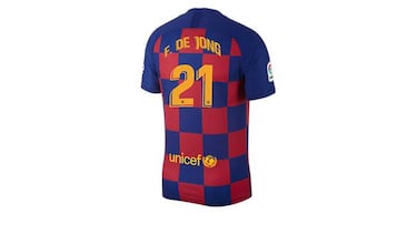 Camisetas de los fichajes estrella de esta temporada