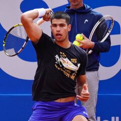 Alcaraz ya está en Barcelona