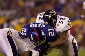 En el Super Bowl XXXV permitieron 152 yardas totales y lograron cuatro intercepciones y no permitieron puntos de la ofensiva de Giants.