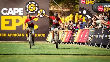 Ganadores de la etapa 5 de la Cape Epic 2022.