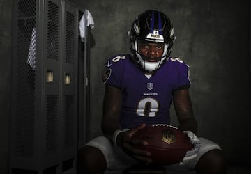 Los novatos de la NFL posaron con sus nuevos jerseys