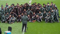 Osorio: "Bélgica es de nivel alto y pondremos el mejor once"