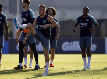 El Barça prepara en UCLA su partido contra el Tottenham