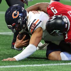 Justin Fields se perderá el juego frente a los Jets, por lesión