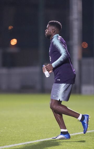 Atlético de Madrid - Barcelona: Entrenamientos previos