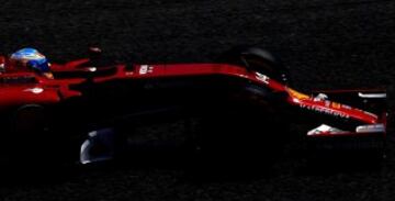 El piloto español de Ferrari Fernando Alonso.