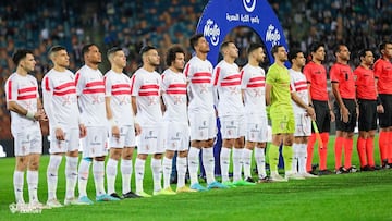 Jugadores de Zamalek SC, nuevo equipo de Juan Carlos Osorio.