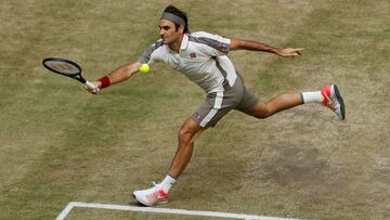 Roger Federer, en Halle.