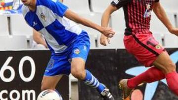 <b>TOCADO. </b>Manu Redondo es seria duda para recibir al Girona.