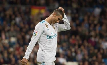Frustration takes hold of goal-shy Cristiano Ronaldo